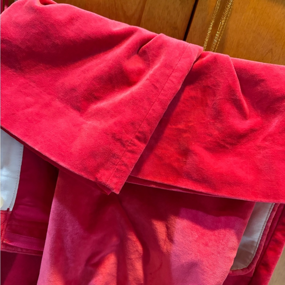 J. Crew Suit Dragonfruit Pink Velvet Featuring the Willa Blazer & Kate Trousers - Picture 16 of 16